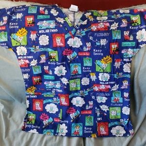 Scrub HQ Dental scrub top